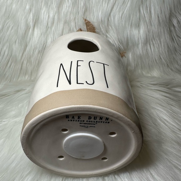 Rae Dunn Round Nest Birdhouse - Picture 3 of 3